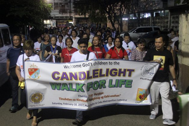 Cebu joins Walk for Life