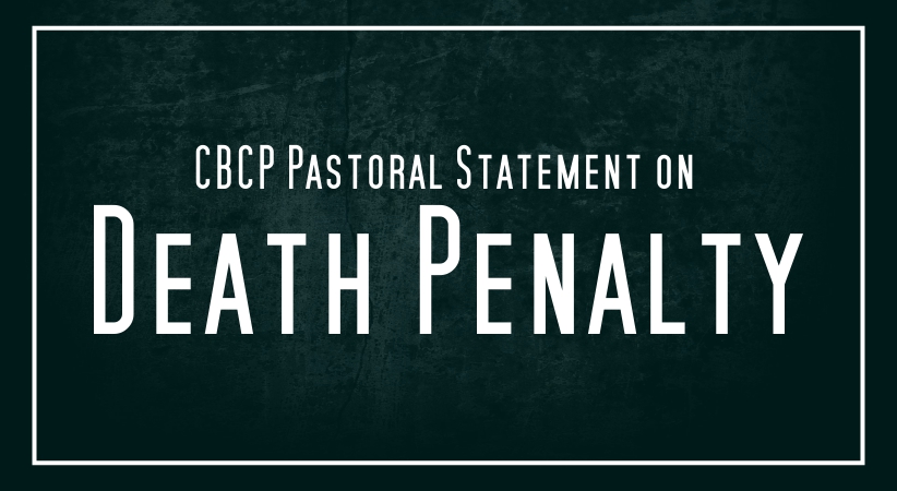 CBCP Pastoral Statement on Death Penalty