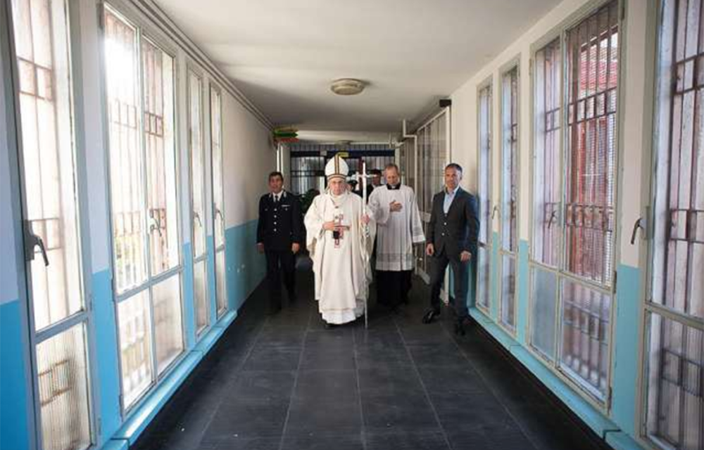 Pope Francis will visit a prison on Holy Thursday