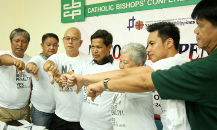 Anti-death penalty pilgrims set off on cross-country walk to Manila