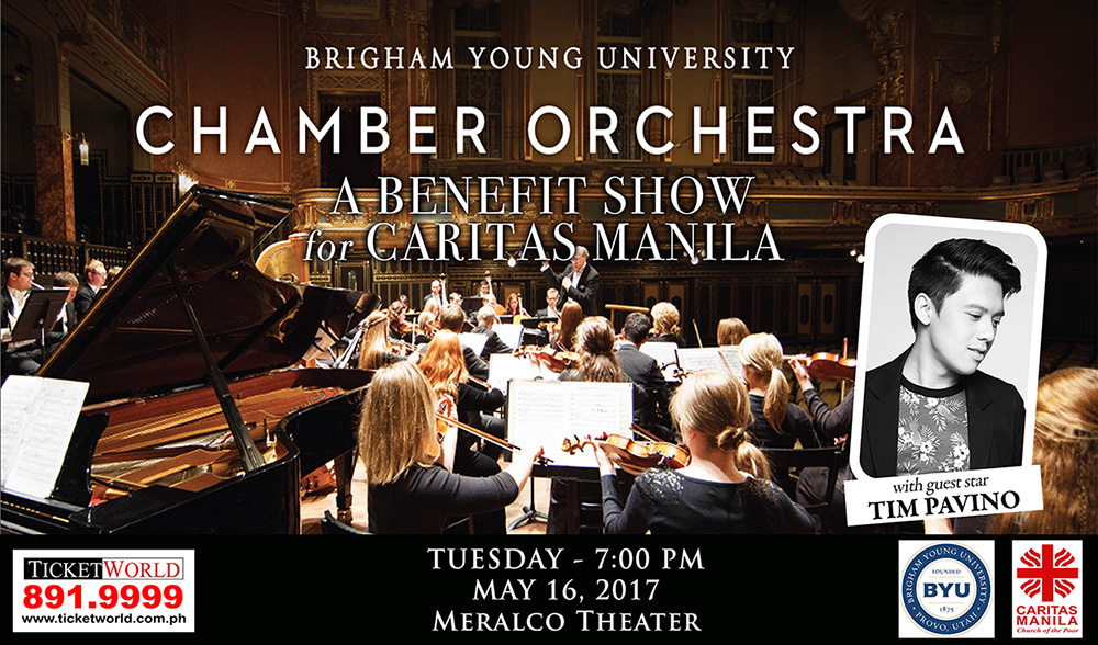 Acclaimed BYU Chamber Orchestra to hold benefit concert for Caritas Manila