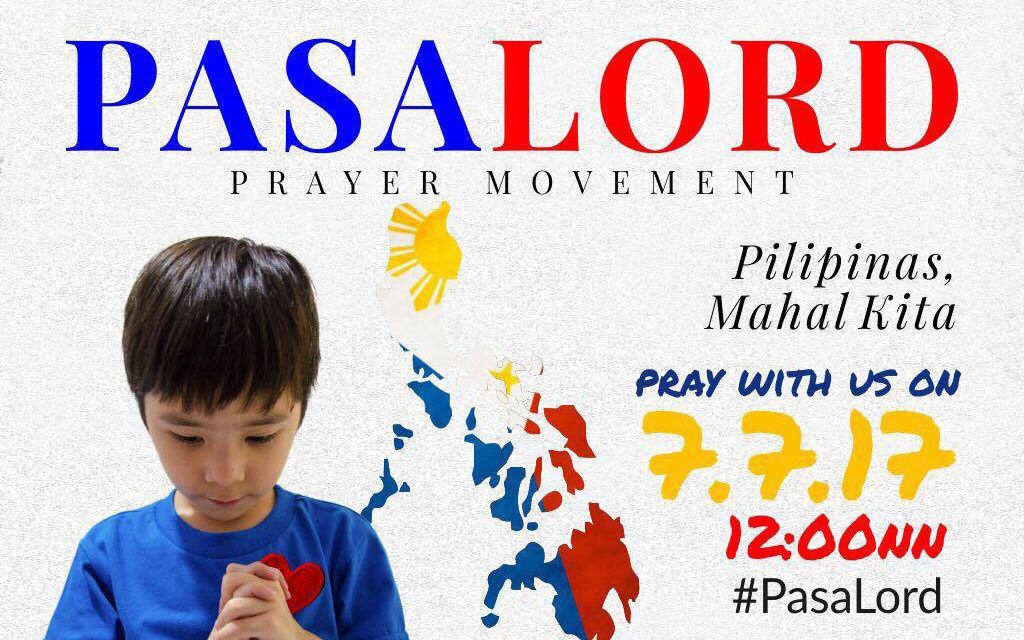 Filipinos asked to join in praying for peace