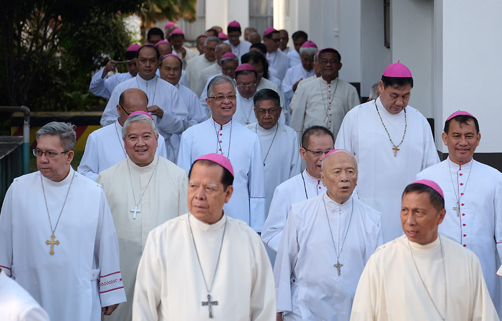 Newly elected CBCP officers