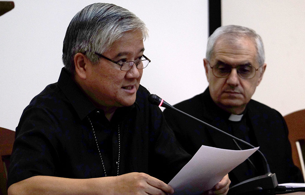 CBCP head: Open hands, not clenched fists