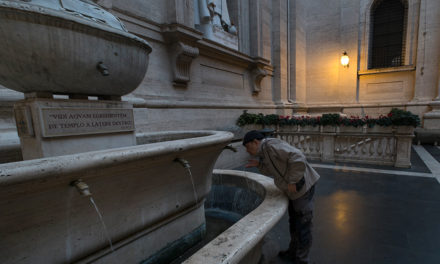 Vatican turns off fountains to conserve water for drought-hit Rome