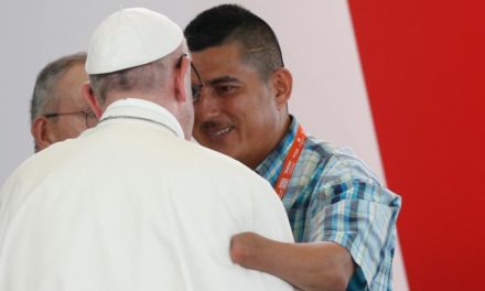 On ‘sacred ground’ of suffering, pope prays for reconciliation