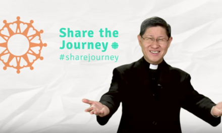 Video Message from Cardinal Tagle – Share the Journey