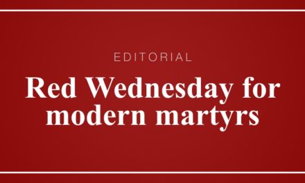 Red Wednesday for modern martyrs