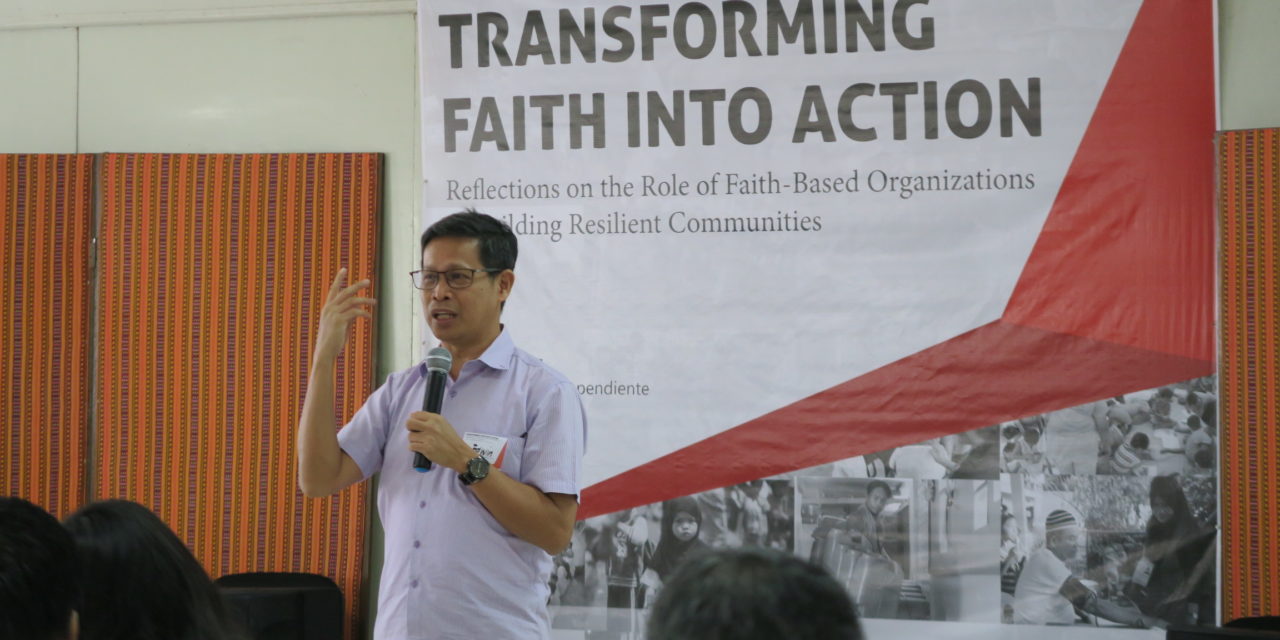 Faith-based groups’ role in humanitarian response recognized