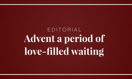 Advent a period of love-filled waiting