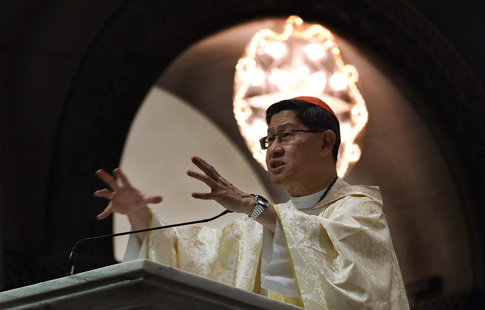 Cardinal Tagle: Stop hatred, discrimination