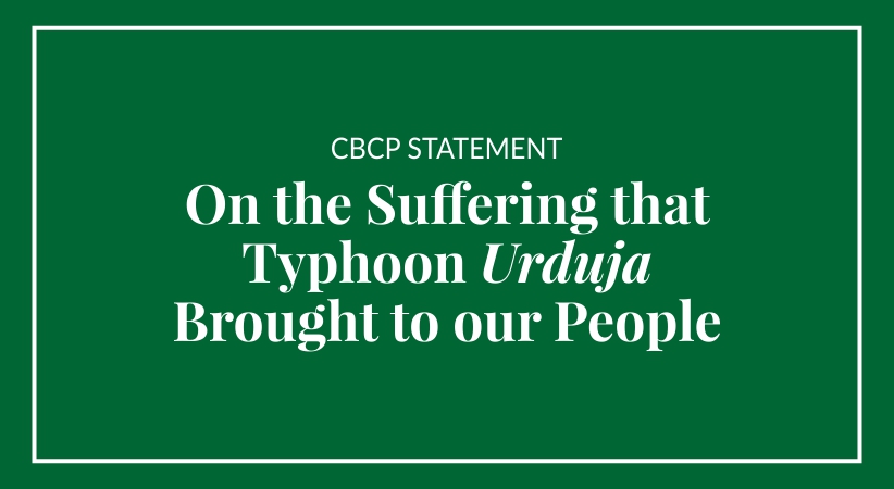 On the Suffering that Typhoon Urduja Brought to our People