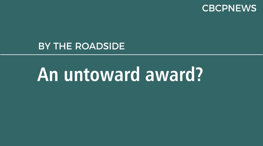 An untoward award?