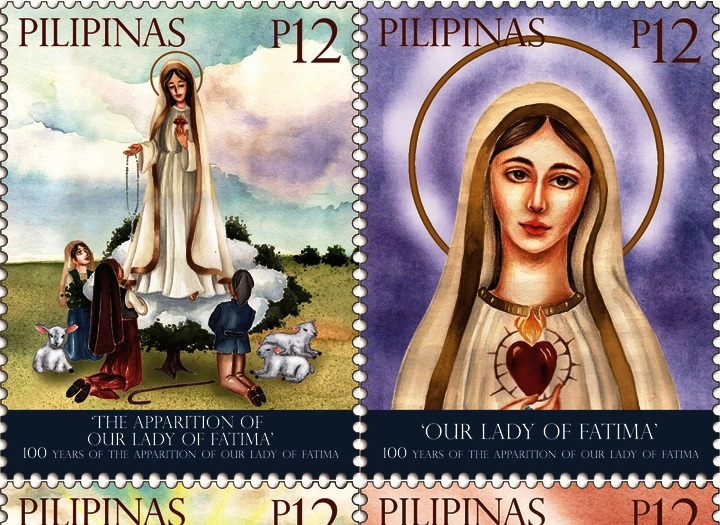 PHLPost issues stamps for Fatima centenary