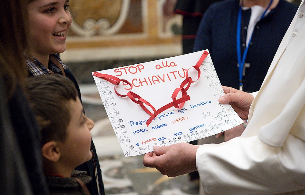 Clients of prostitution are promoting human trafficking, pope says