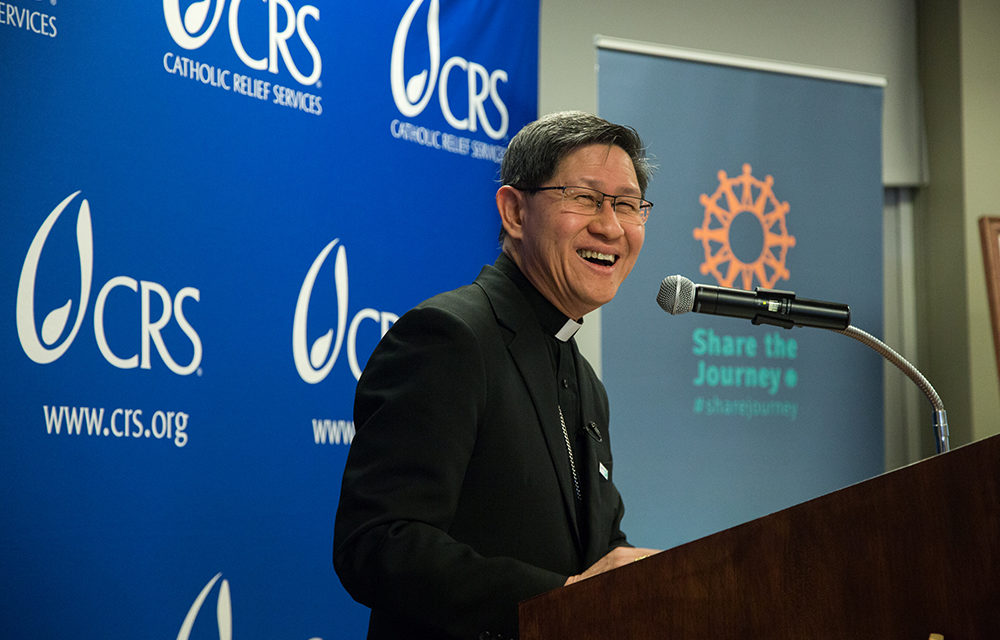 Cardinal Tagle says everyone has a little migrant in their soul