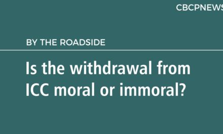 Is the withdrawal from ICC moral or immoral?