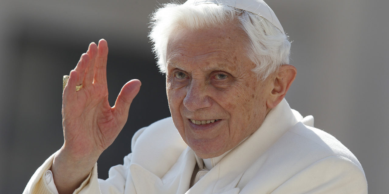 Pope praises retired Pope Benedict’s writings on faith, politics