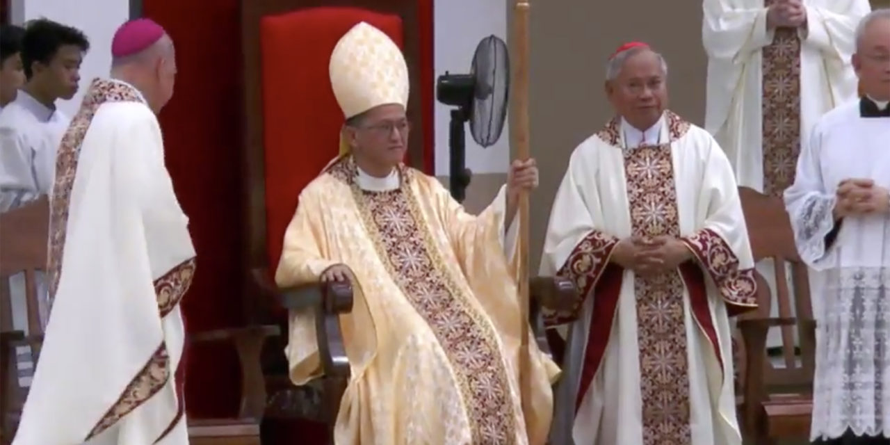 Bishop Casicas formally takes over Marbel diocese
