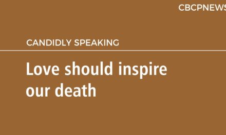 Love should inspire our death