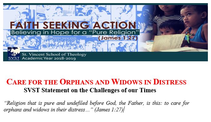 Care for the orphans and widows in distress