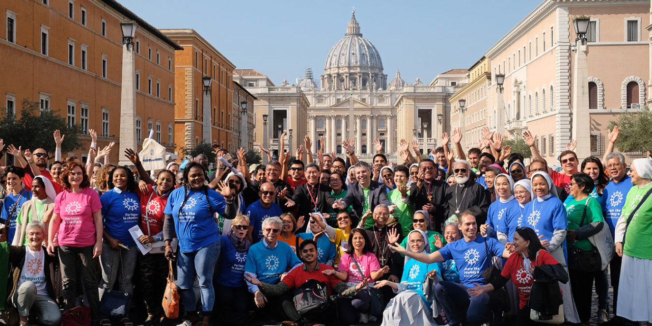 Cardinal Tagle leads ‘Share the Journey Walk’ in Rome