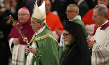 Pope says it’s ‘grave sin’ to deny God has blessed other Christians