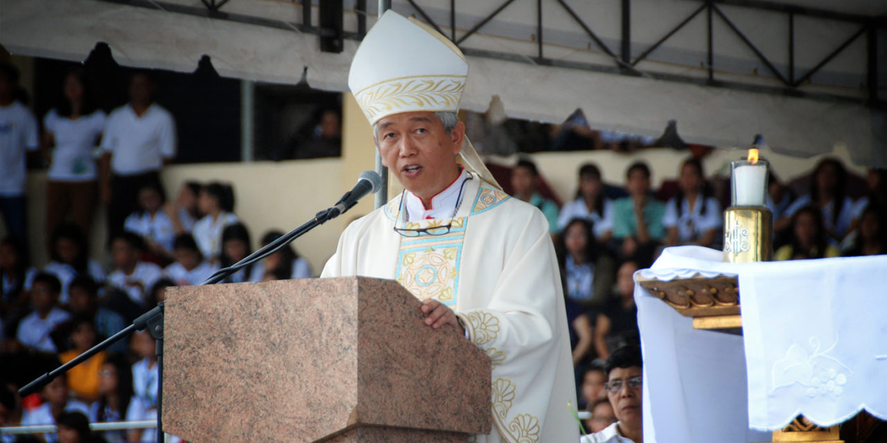 Bishop urges prayer for Duterte
