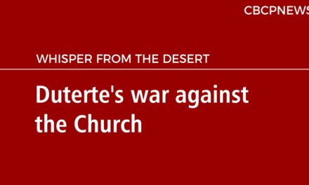 Duterte’s war against the Church