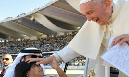 Seek Christ and his humble love, Pope Francis exhorts Catholics in UAE