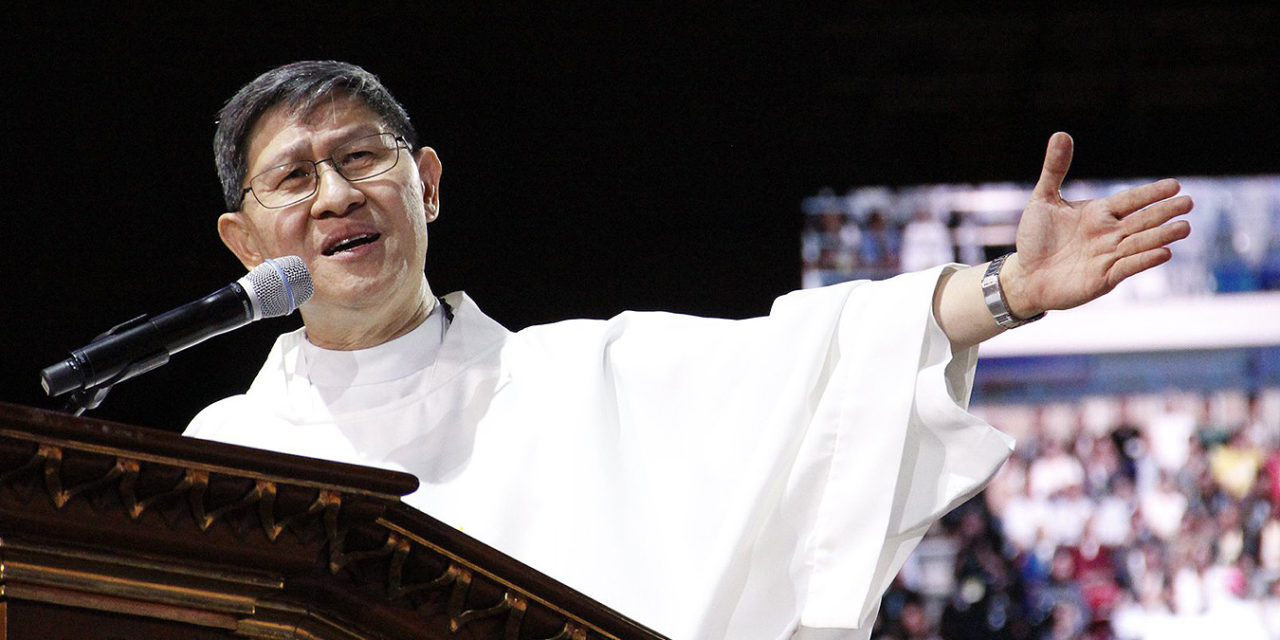 Cardinal Tagle tests positive for coronavirus in Manila