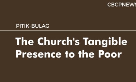 The Church’s Tangible Presence to the Poor