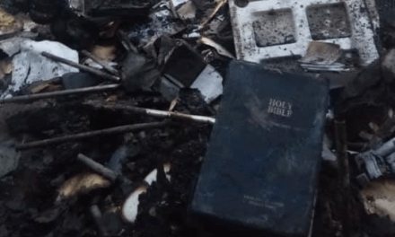 Bible saved from fire in Puerto Princesa