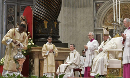 Pope to priests: Best place to be is among the people