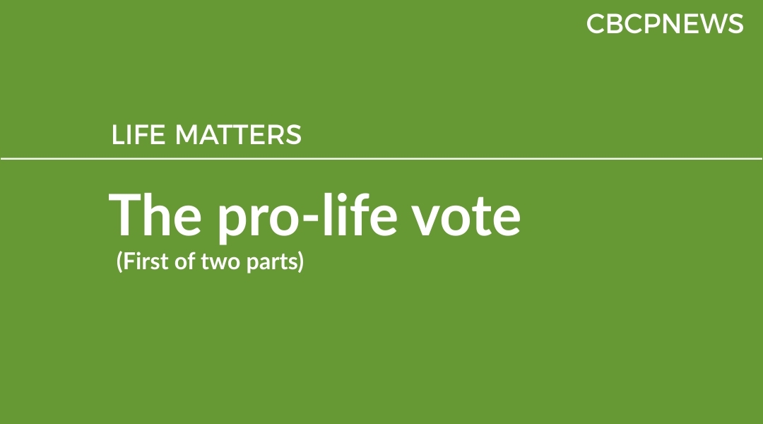 The pro-life vote