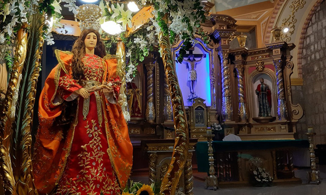 Pililla Shrine holds first “indakan” in honor of patroness
