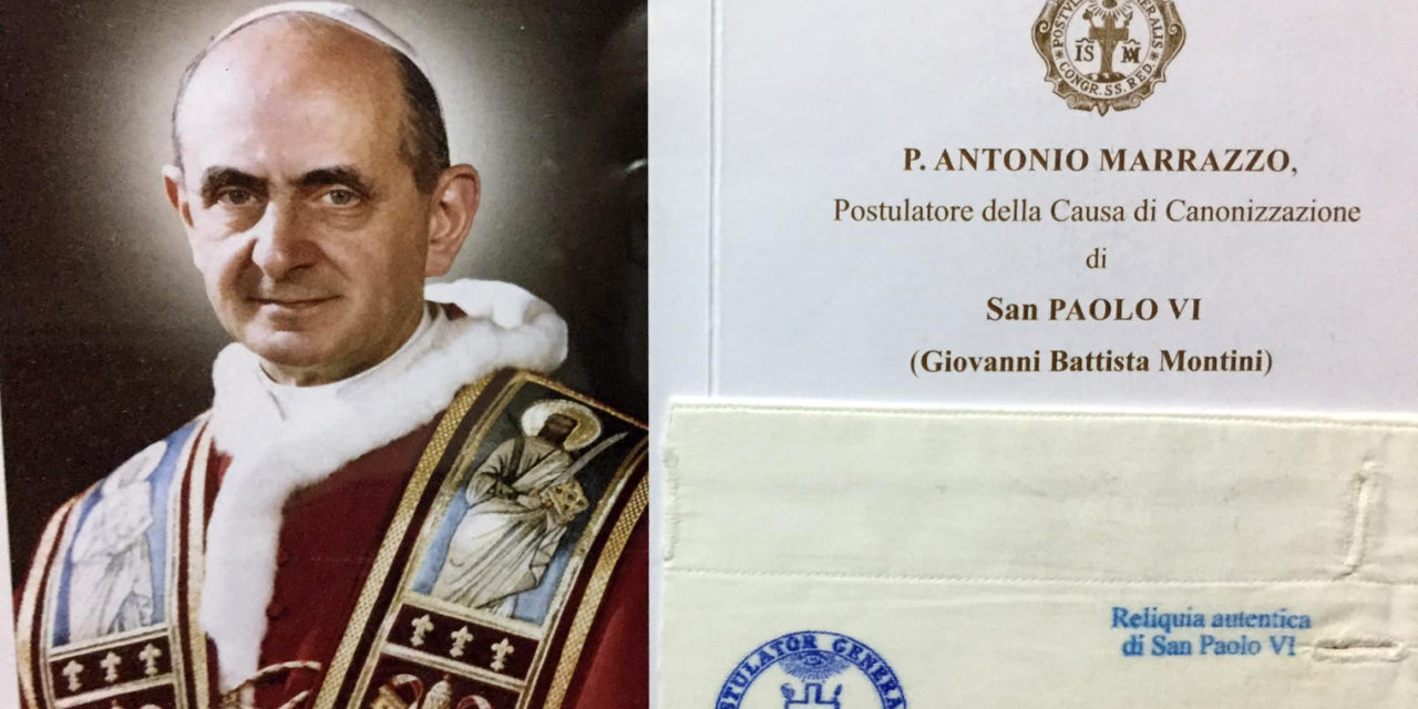 St. Paul VI relic up for veneration on June 29