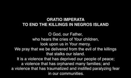Negros bishops hit ‘cycle of violence’; issue oratio imperata vs killings