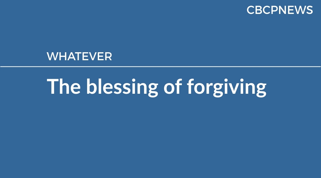 The blessing of forgiving