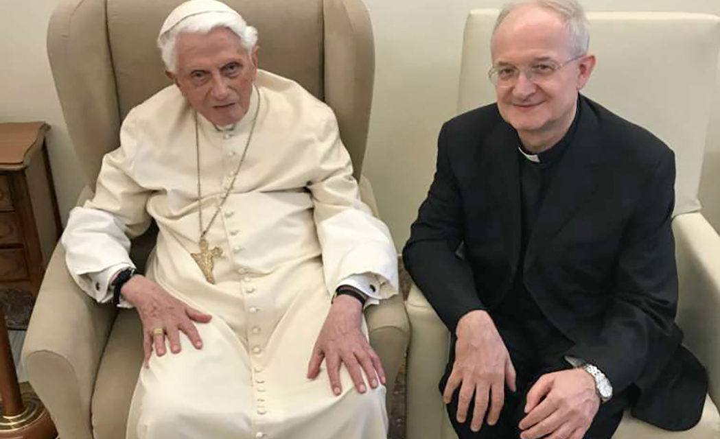 Amid JPII Institute controversy, Benedict XVI meets with recently dismissed professor