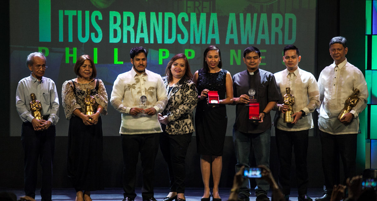 Carmelites honor Filipino journalists for press freedom work
