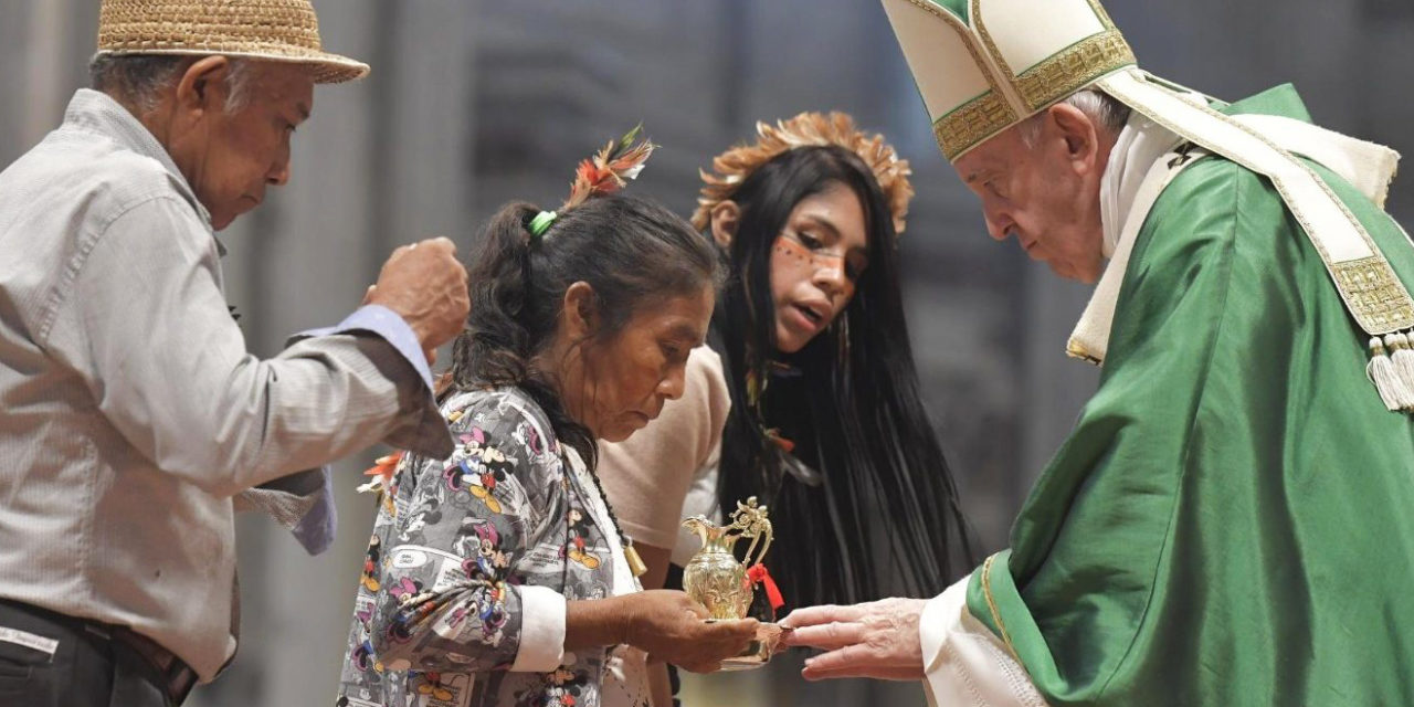 Pope Francis prays for ‘daring prudence’ during Amazon synod