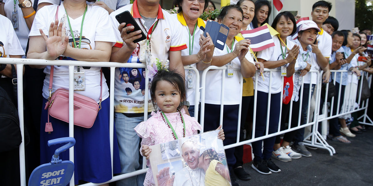Pope tells young people to work hard, aim high