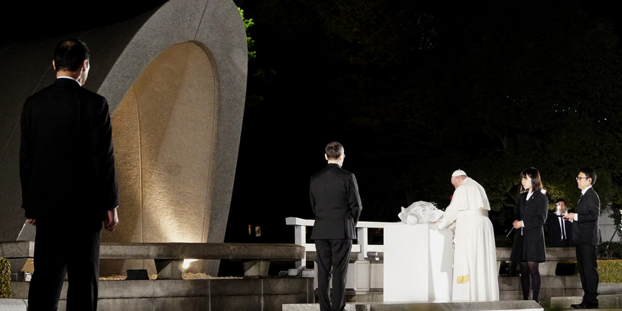 Pope Francis in Hiroshima: ‘Never again war’