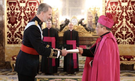 Archbishop Auza assumes post as pope’s envoy to Spain