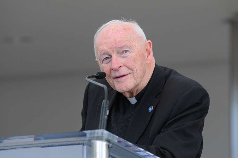 Theodore McCarrick has moved from Kansas friary