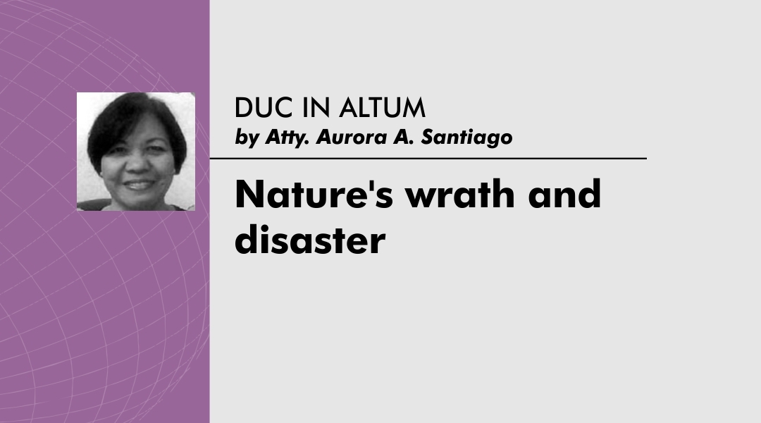 Nature’s wrath and disaster