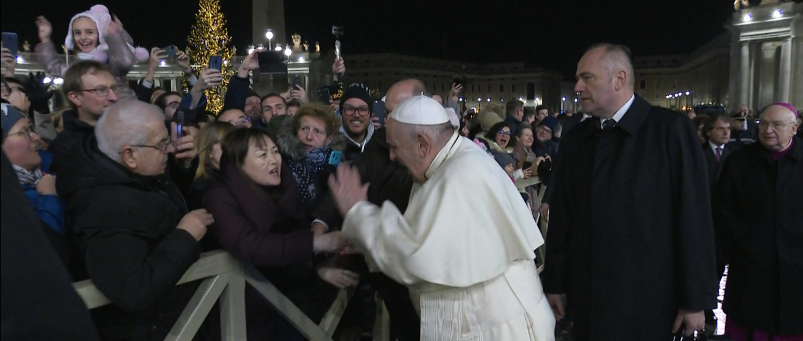 POPE INCIDENT NEW YEAR’S EVE