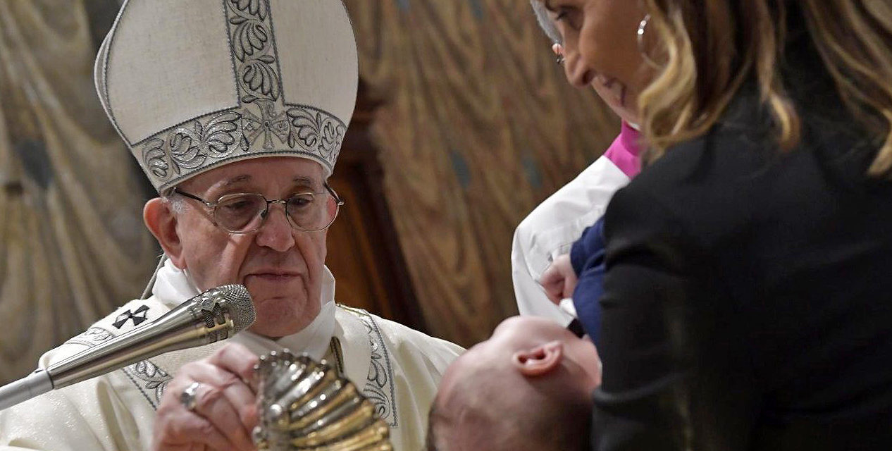 Pope Francis: It is beautiful when babies cry at Mass