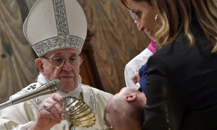 Pope Francis: It is beautiful when babies cry at Mass